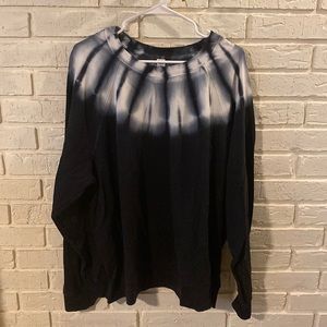 Vintage Crew-Neck Tie-Dye Sweatshirt